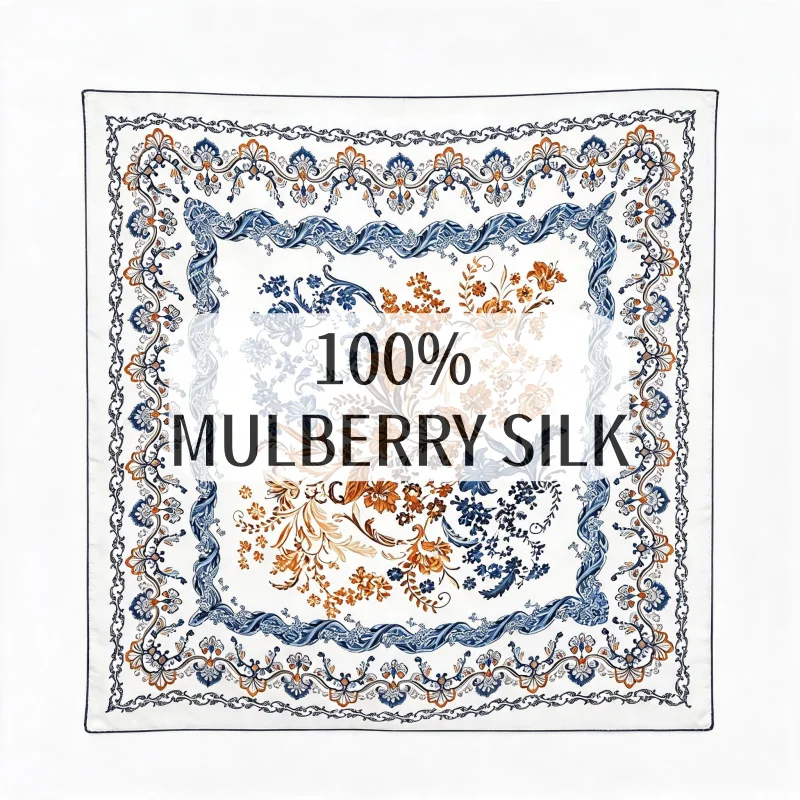 Luxury 100% Mulberry Silk Squa - Luxury Bags China review and price