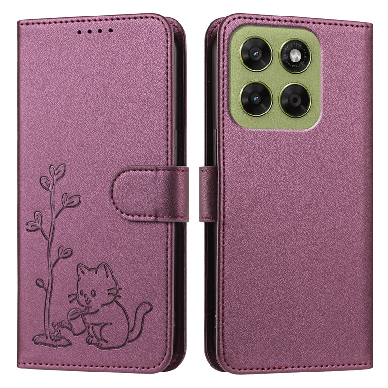 Cats & Trees Pattern Leather P - Luxury Bags Kl review and price